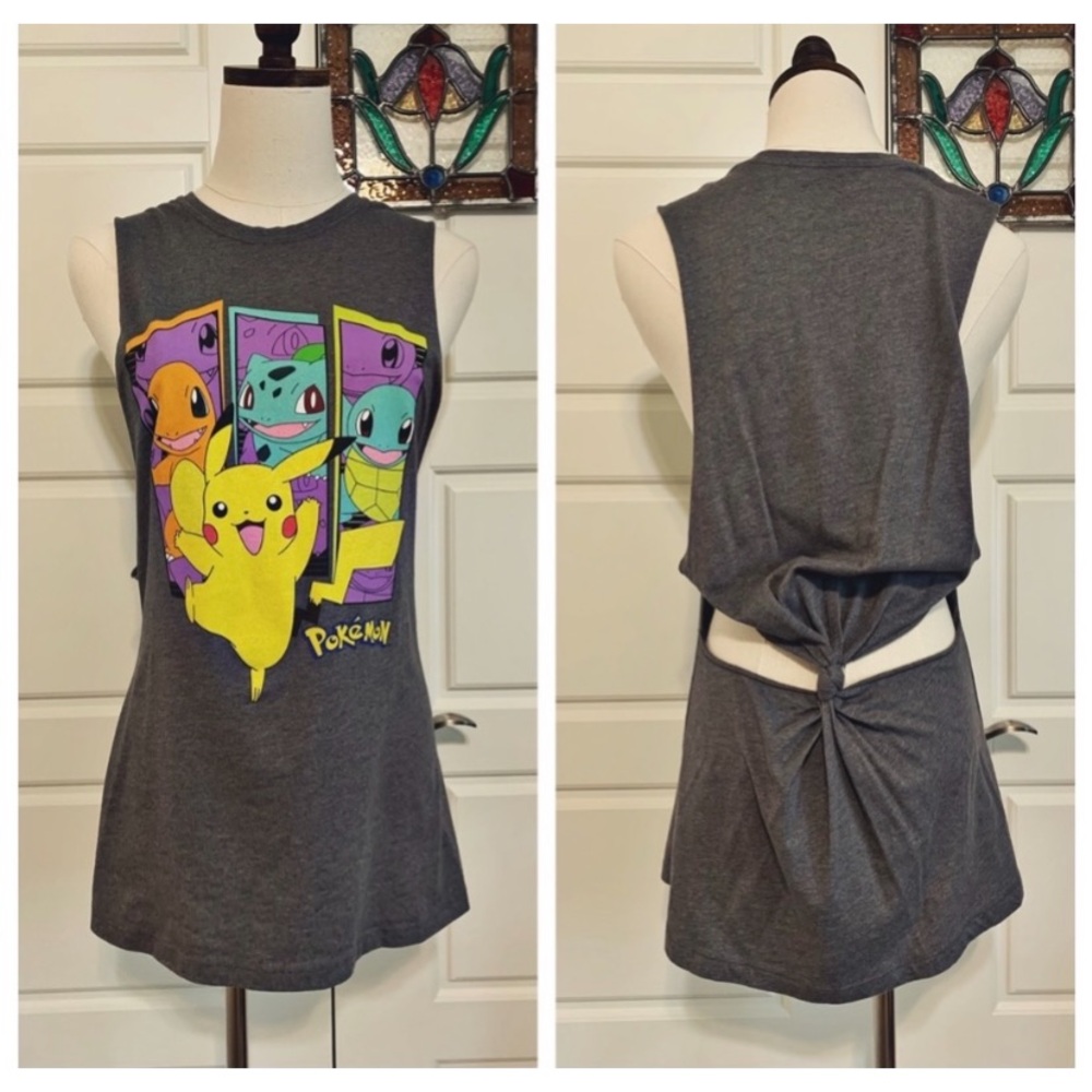 Pokémon Cut Out Tie Tank Too
